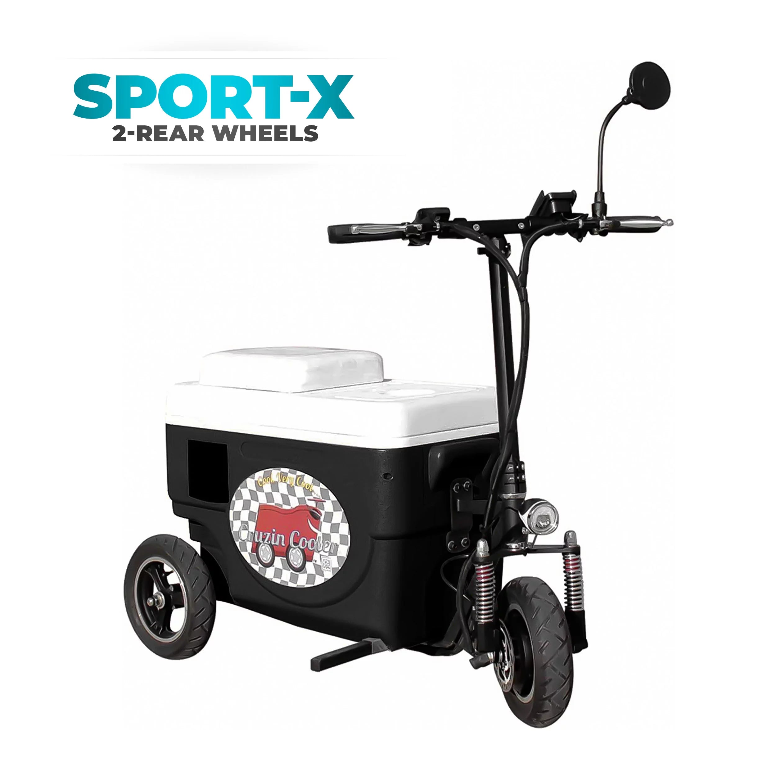 Motorized Ice Chest Scooter, 13 MPH Top Speed R436
