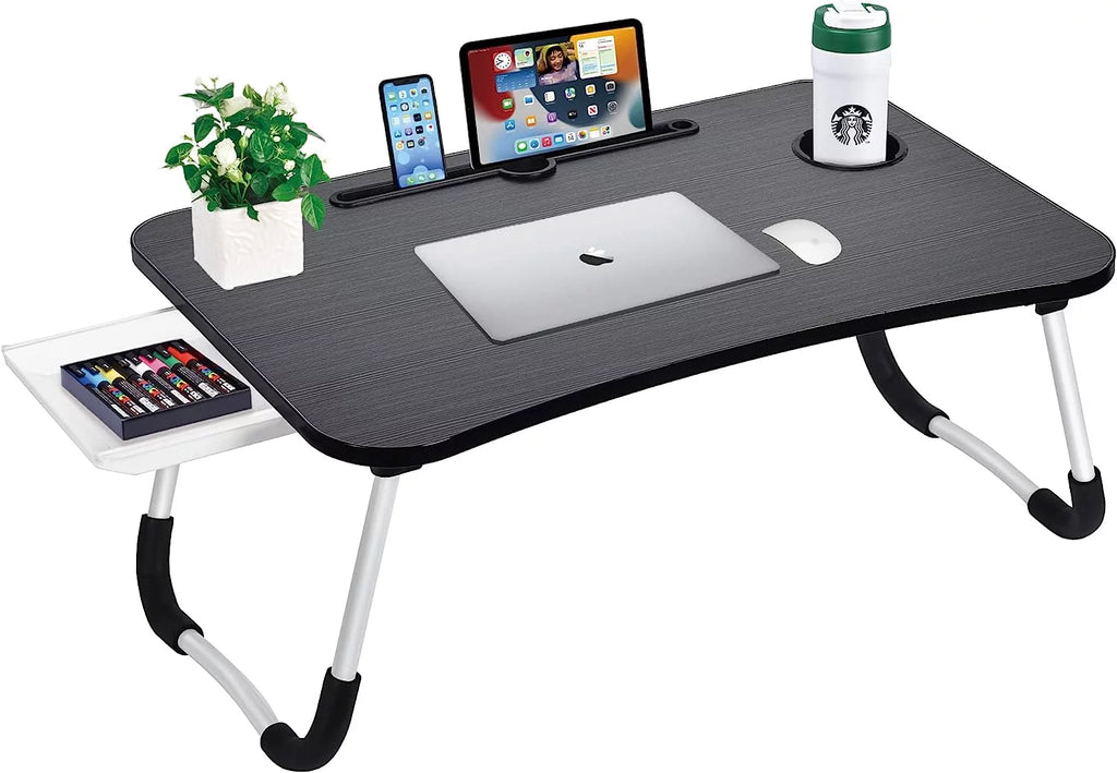 Large Portable Foldable Lap Desk with Cup Holder P434161