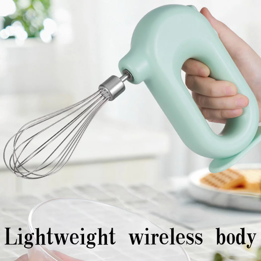 Rechargeable Stainless Steel Hand Mixer J652