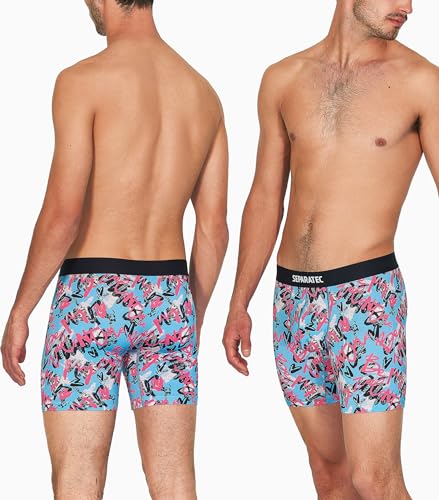 Men’s Bamboo Rayon Boxer Briefs 3 Pack Y827