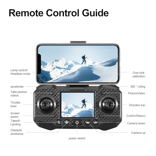 1080P Screen Remote Control Drone with Camera & 8GB Storage Card S2413