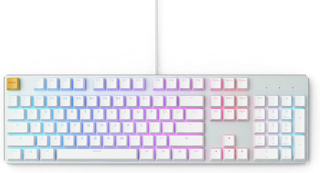 60% Compact Size 61 Key RGB LED Backlit Brown Switches Hot Swap Switches Mechanical Gaming Keyboard Q460329