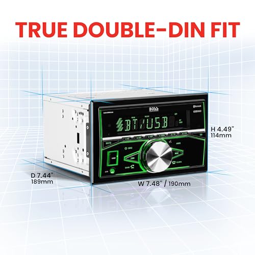 Double Din Bluetooth Car Stereo with AM/FM Radio Receiver U591