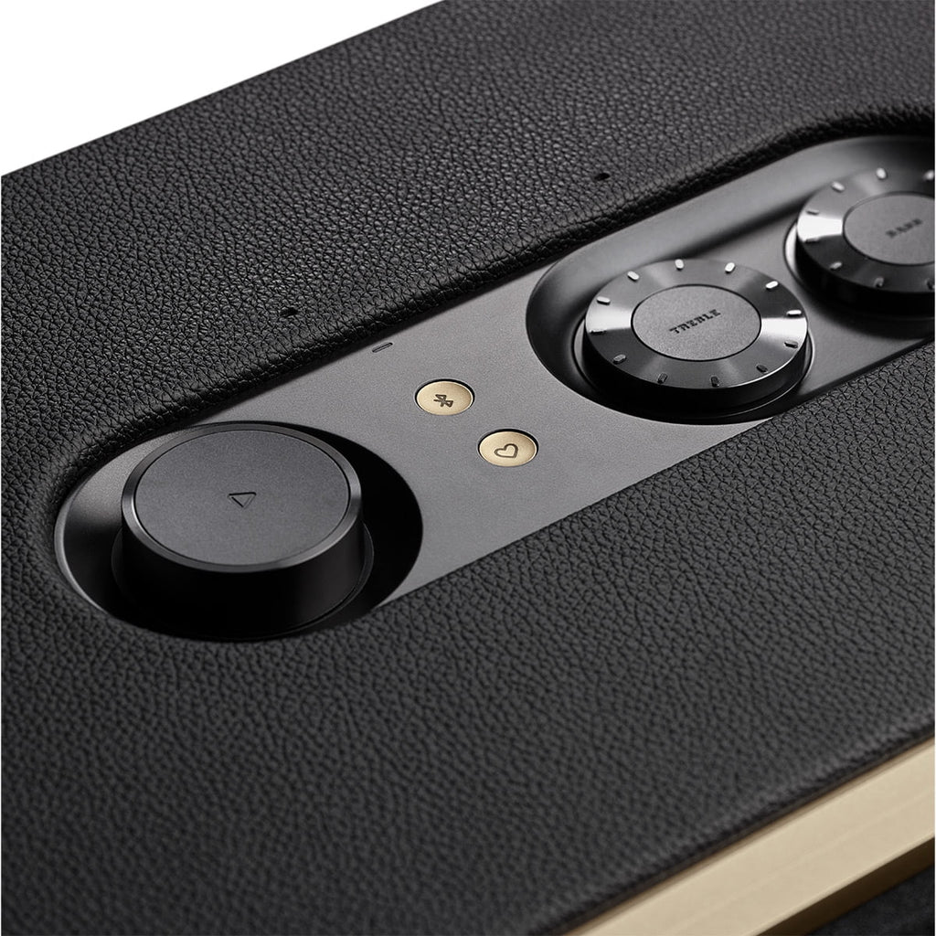 Black/Gold Wireless Bluetooth Speaker A47732