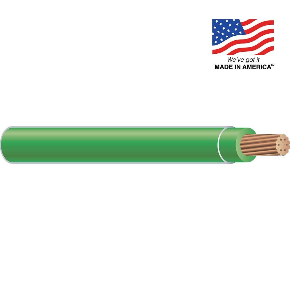 10 AWG Green Building Wire 500ft A665
