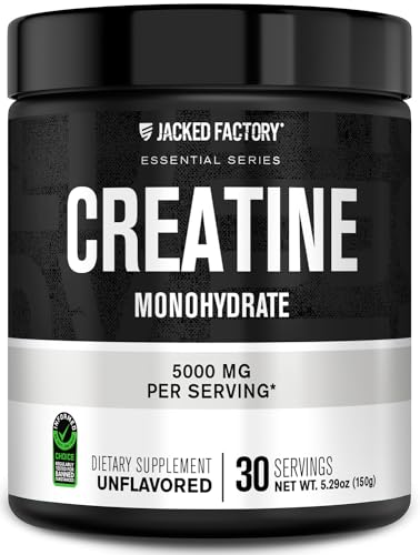Creatine Monohydrate Powder 425g 85 Servings Unflavored C381