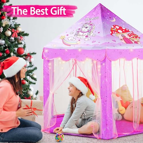 Princess Tent Playhouse with Star Lights, 55'' x 53'' S27882