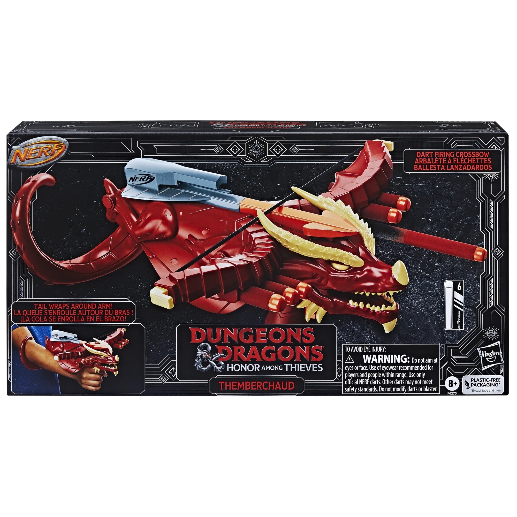 6 Nerf Elite Darts Blaster H4299