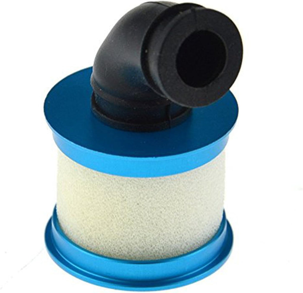 Blue Aluminum Capped Air Filter Element Sponge for RC Nitro Truck Buggy I149294