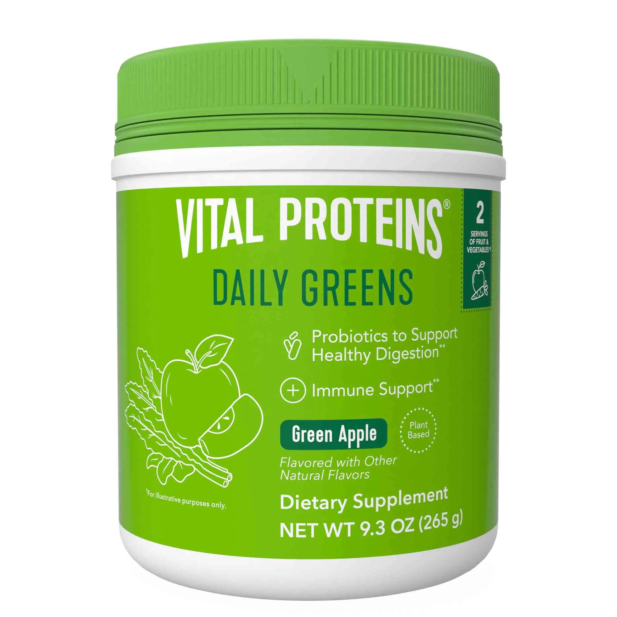 9.34 oz Green Apple Daily Greens J9002