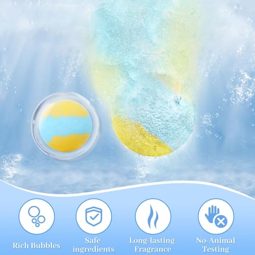 50 PCS Bath Bombs with 10 Scents A212