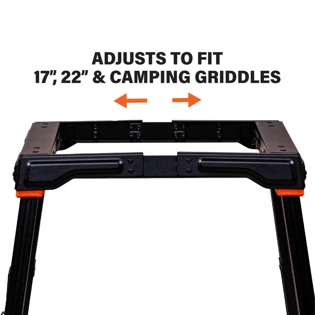 Griddle Leg Kit with Adjustable Legs and Base, 1-Piece Y933946