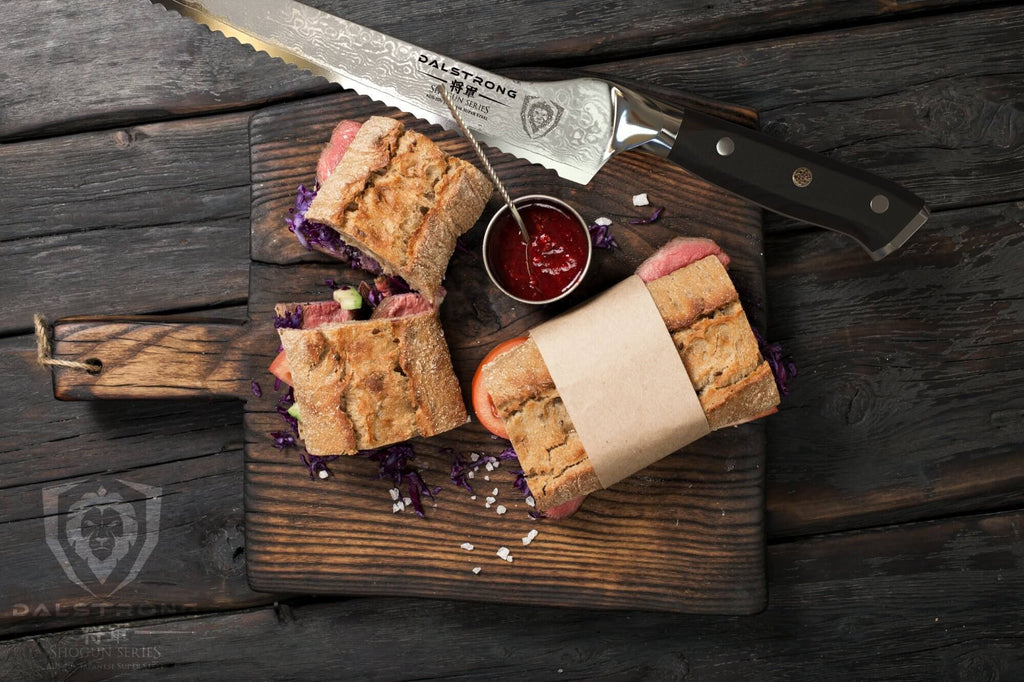 8 inch Serrated Bread and Deli Knife J733
