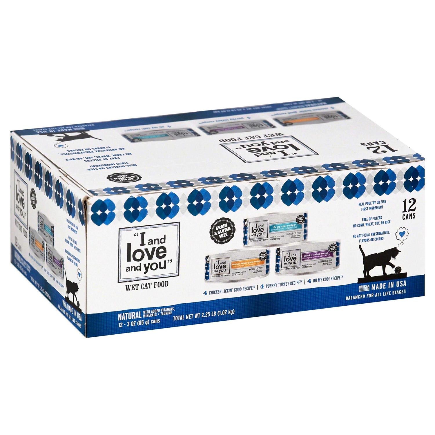 Variety Pack Canned Cat Food B4587