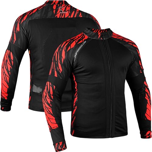Motorcycle Mesh Shirt with CE Certified Protective Padded Armors M267