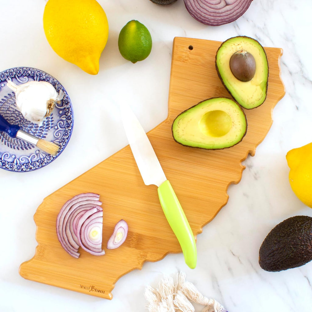 California State Shaped Serving and Cutting Board Y7380