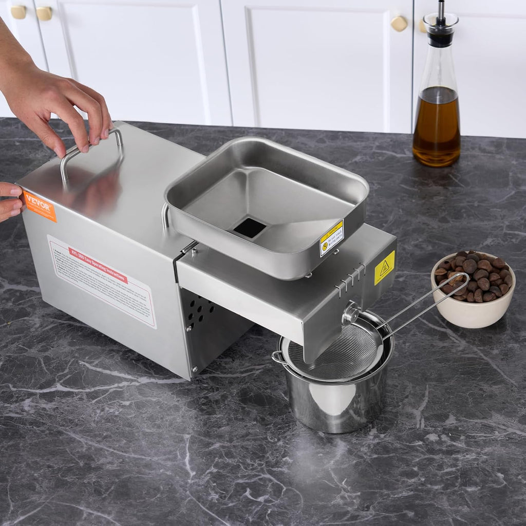 700W Stainless Steel Electric Oil Press Machine N166