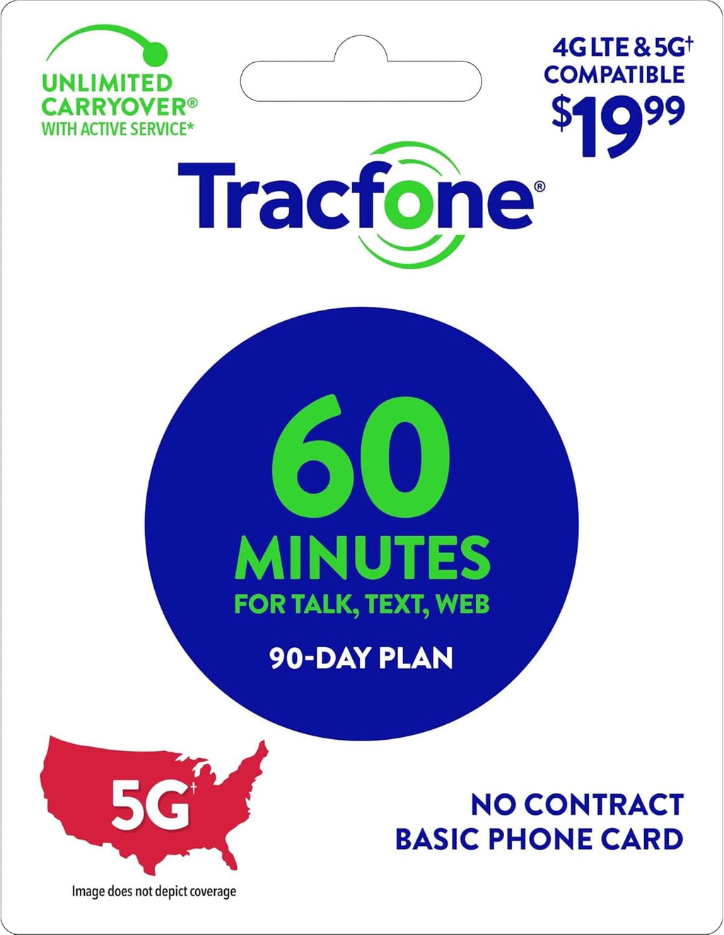 60 Minutes 90 Days Basic Phone Plan T1205