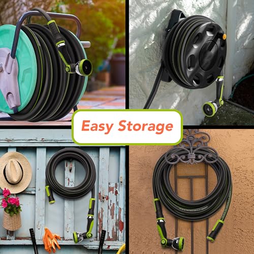 Heavy Duty 3ft x 5/8" Garden Hose with Spray Nozzle P694