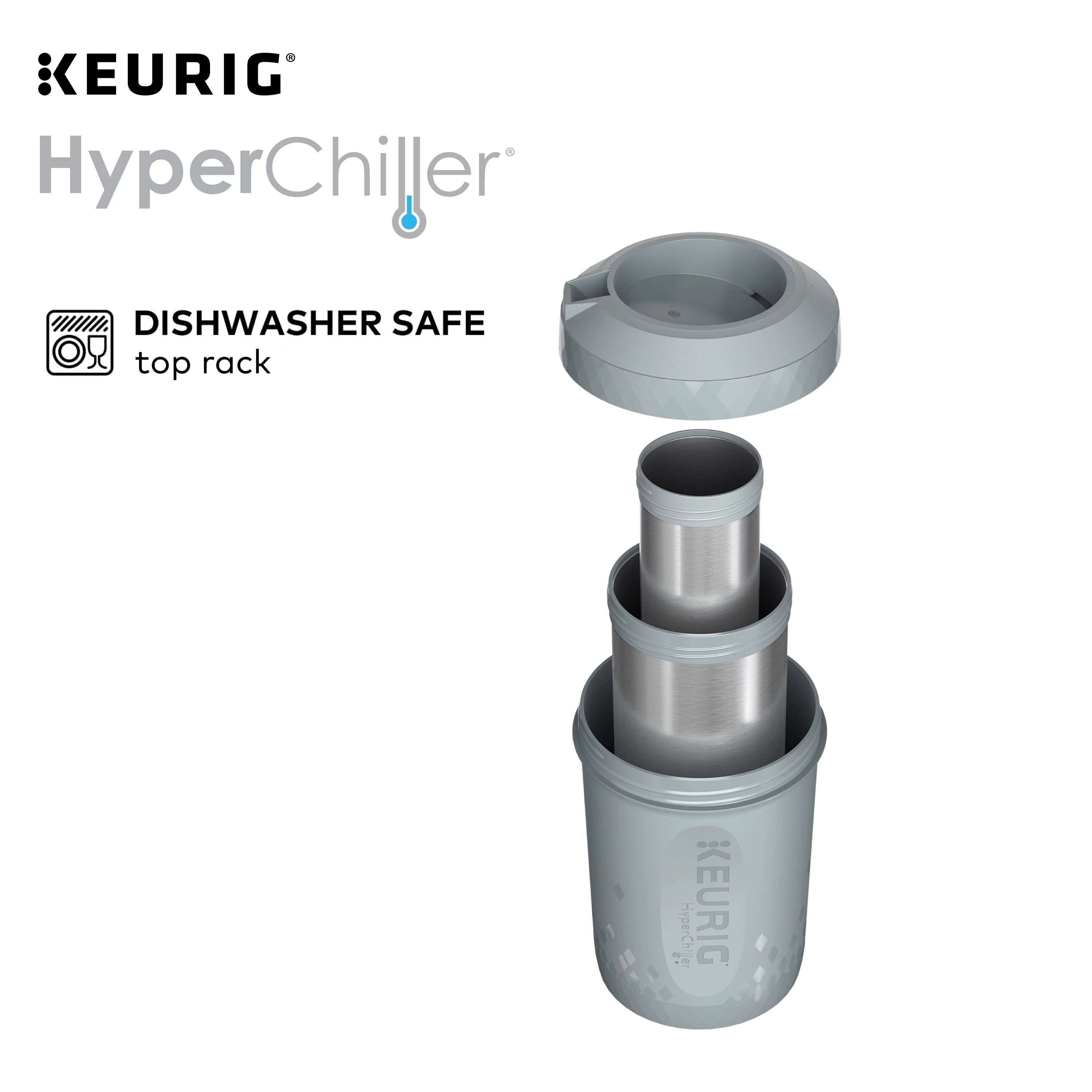 HyperChiller Iced Coffee Maker, Studio Gray S6913