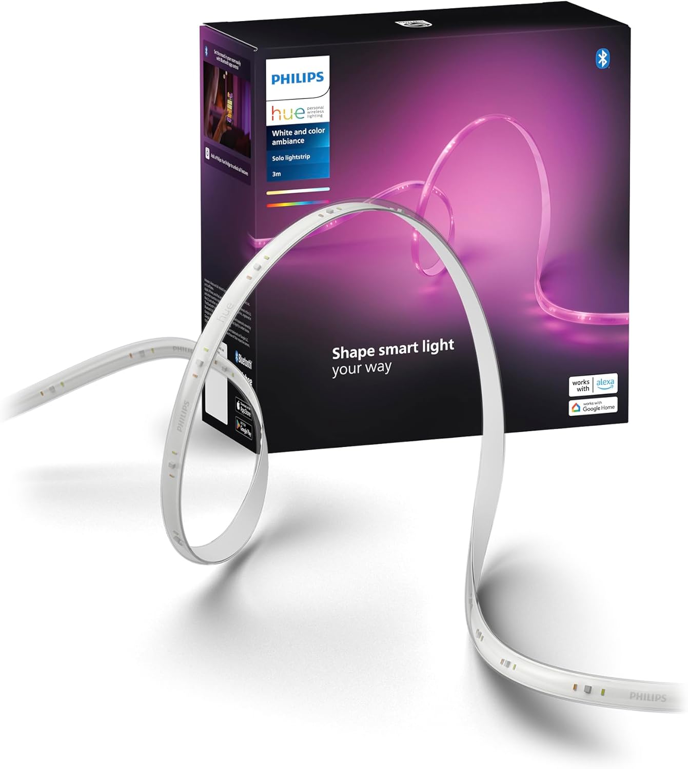 White Smart LED Lightstrip Kit D48091