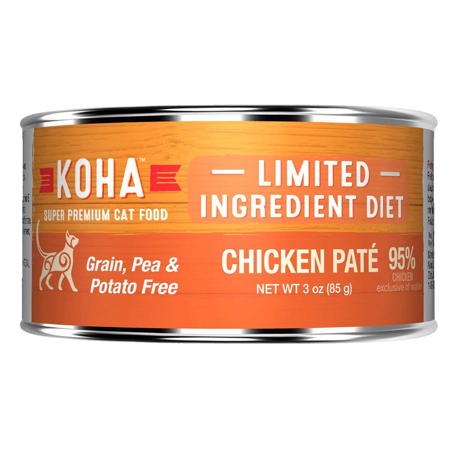 Grain & Potato Free Chicken Pate Canned Cat Food U5490