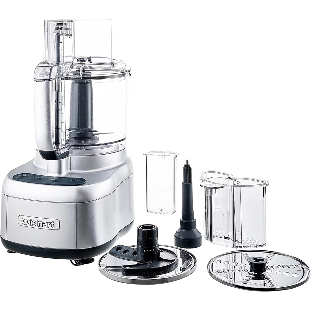 11 Cup Silver Food Processor with 12 Piece Stainless Steel Knife Set Y972118