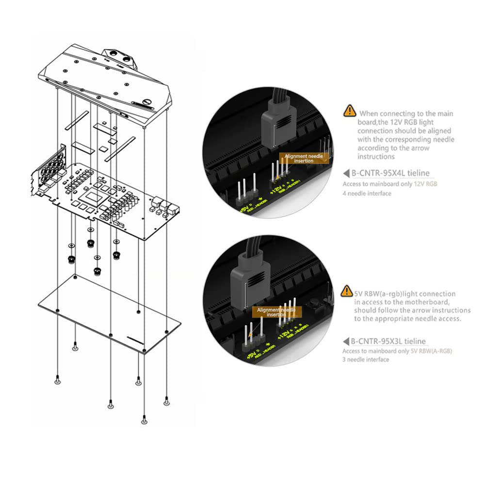 Copper Water Cooling GPU Water Block C223