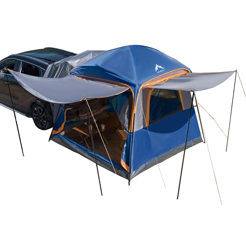 Waterproof PU2000mm Double Layer Tent for Camping, 8FT L x 8FT W x 7.2FT H X96707