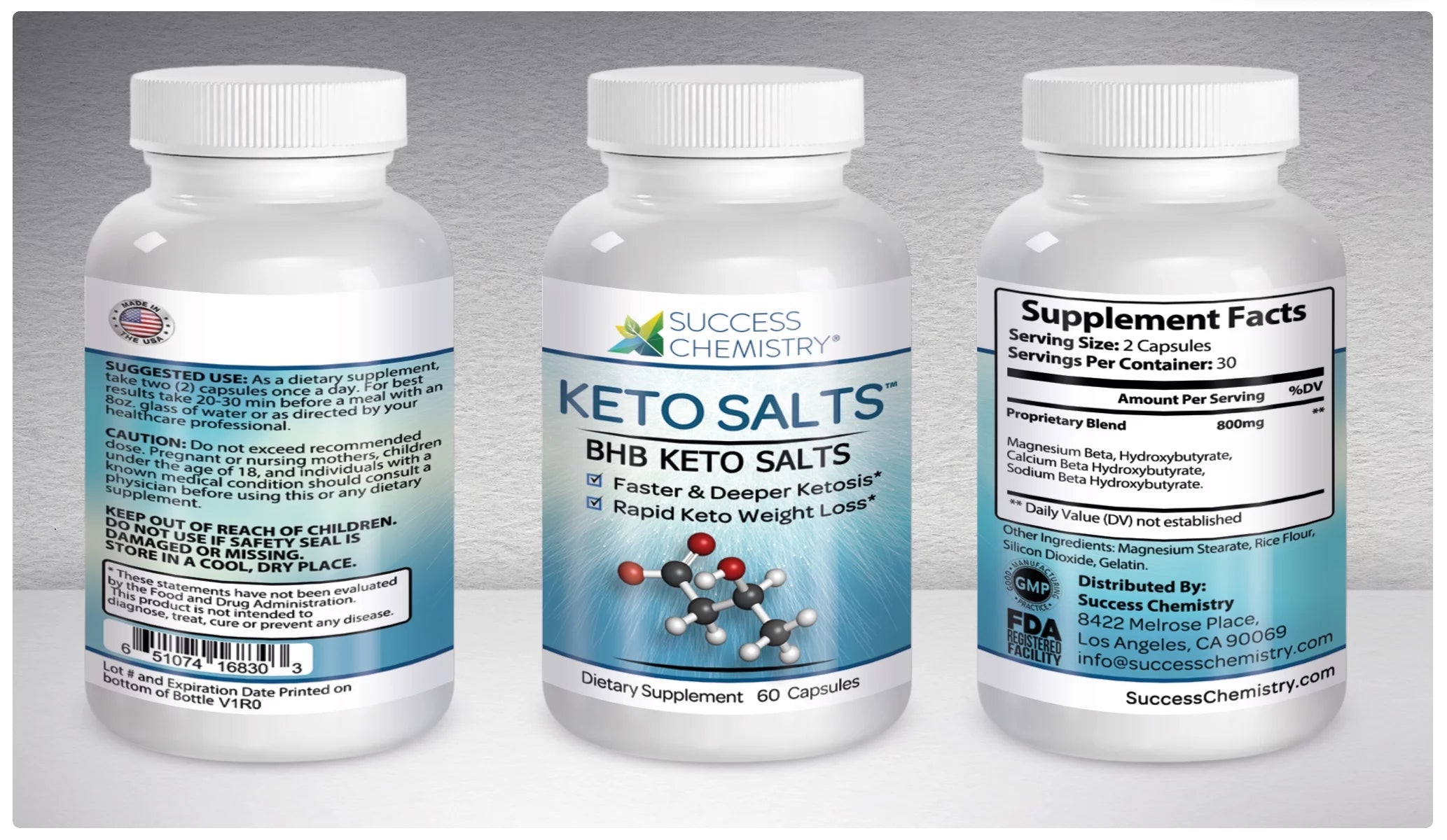 Keto Salts Supplement with Minerals A639