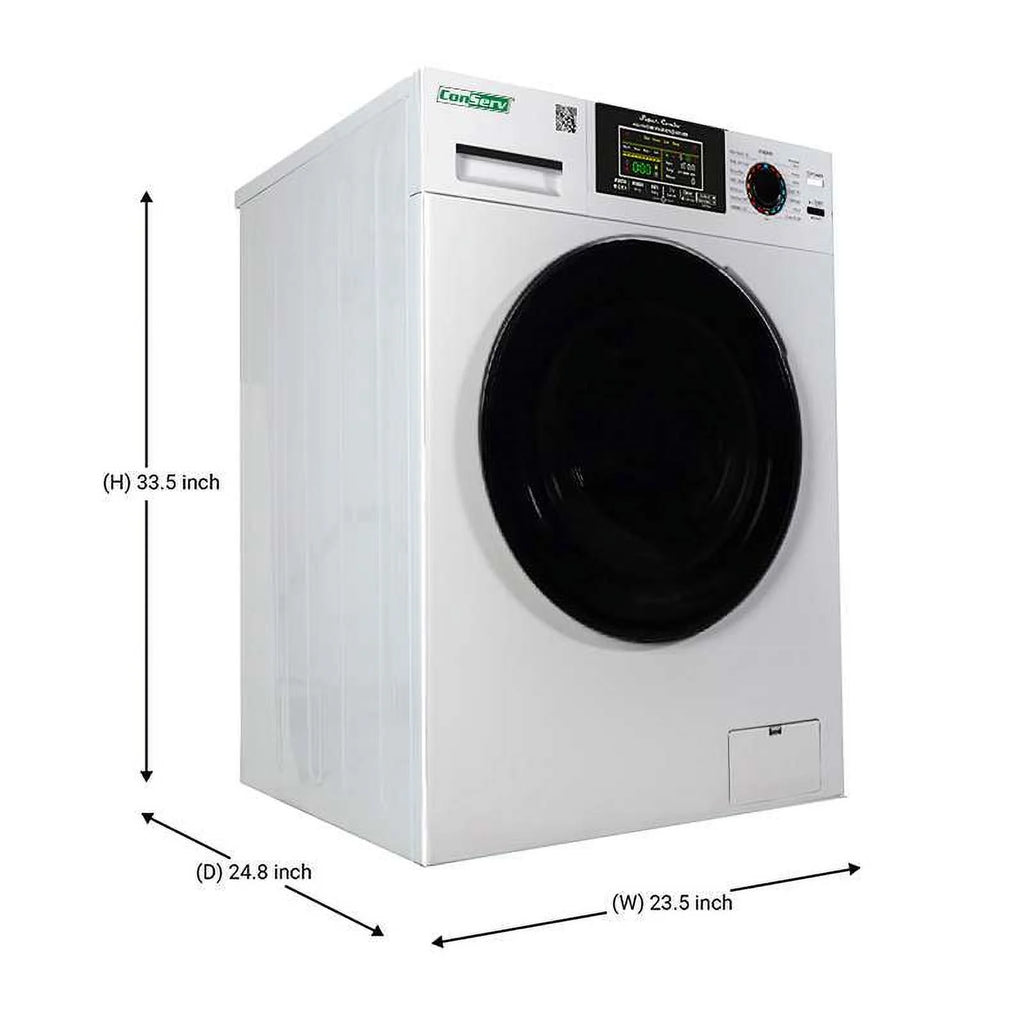Compact 18 lbs Combo Washer Dryer 1400 RPM White R76364