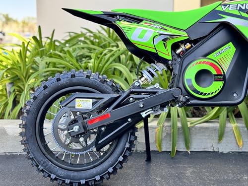 1600W Electric Dirt Bike 48V Lithium Battery Green B515
