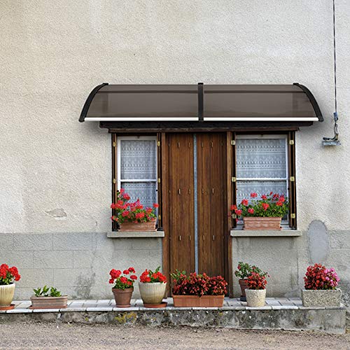 Clear Polycarbonate Window Awning 30" x 40" S281950