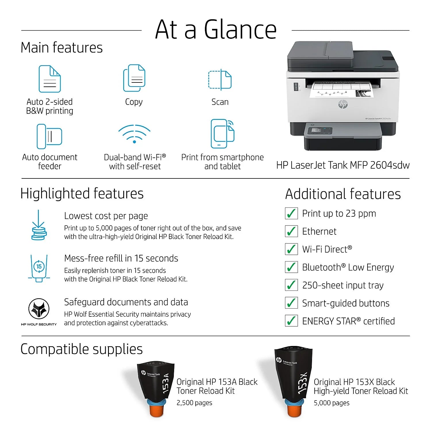 Monochrome Laser Printer F98154