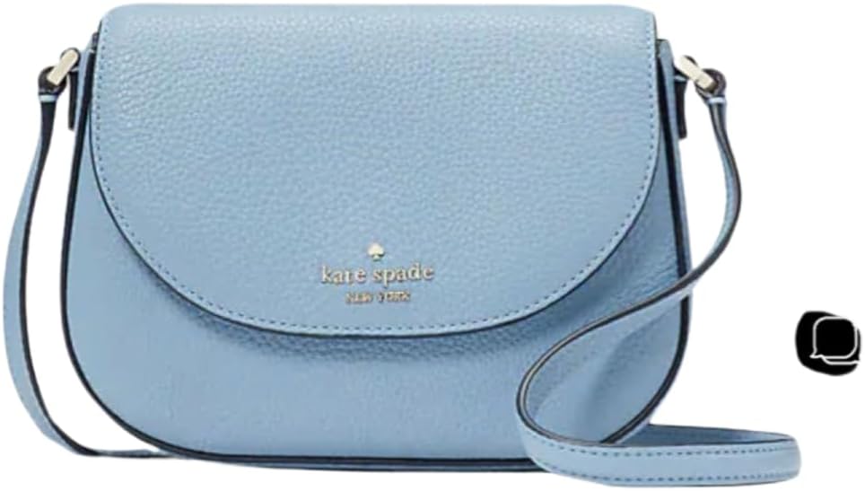 Polished blue Mini Flap Crossbody B1646
