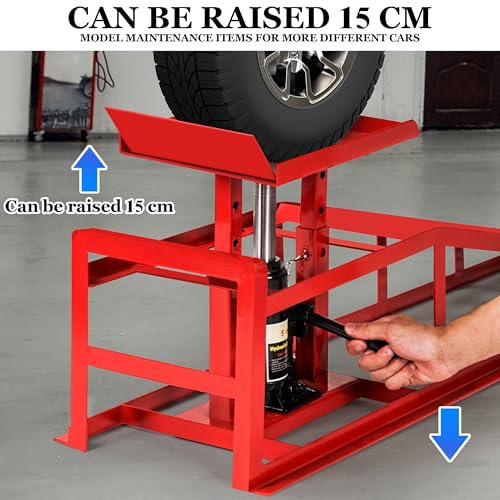 2PCS Heavy Duty Hydraulic Car Ramps D39031
