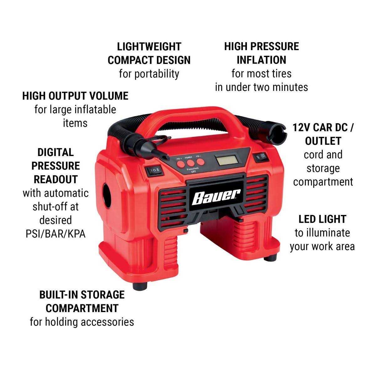 20V Cordless Dual Power Inflator Deflator T892