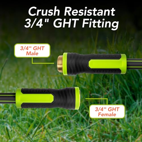 Heavy Duty 3ft x 5/8" Garden Hose with Spray Nozzle P694
