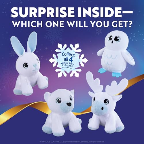 Arctic Fox Storage Toy with 1 Mystery Plush Animal Inside M563227