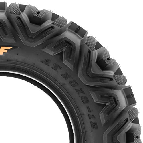 Set of 2 25x8-12 ATV UTV Off-Road Tires W671810