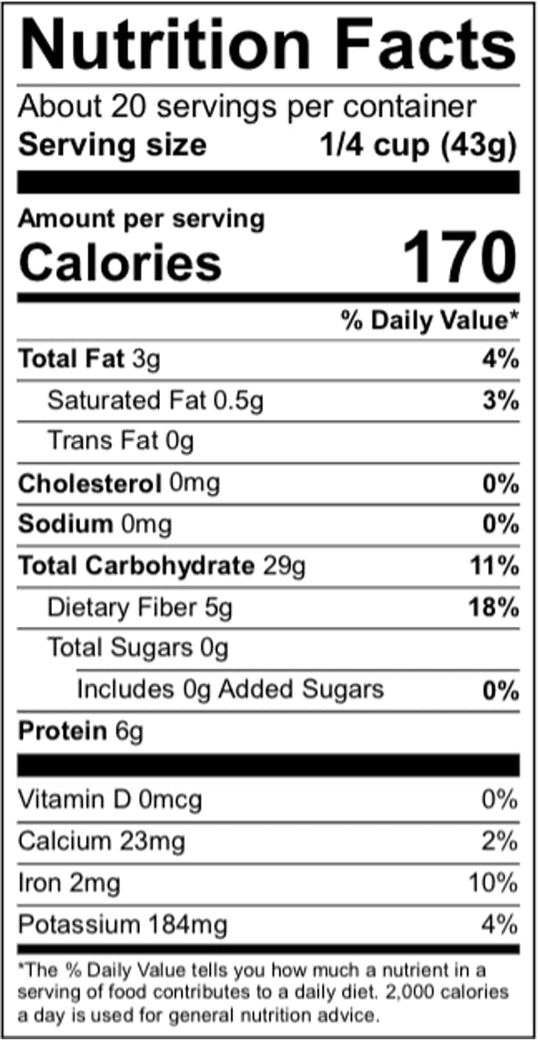 Steel Cut Oats H9347