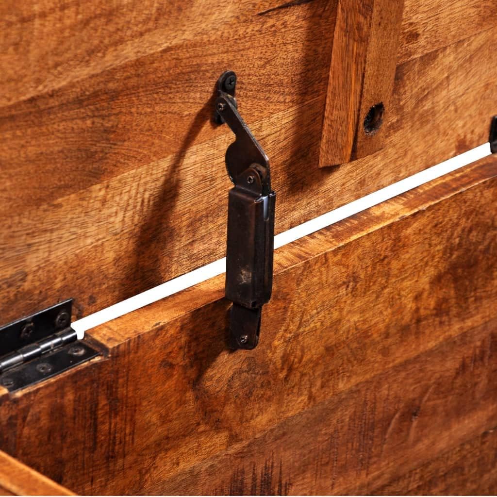 Solid Wood Storage Chest 43.3" x 13.8" x 15.7" U599