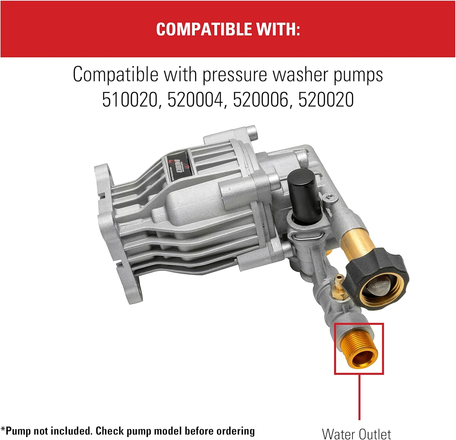 Gold Axial Cam Pressure Washer Pumps Y864