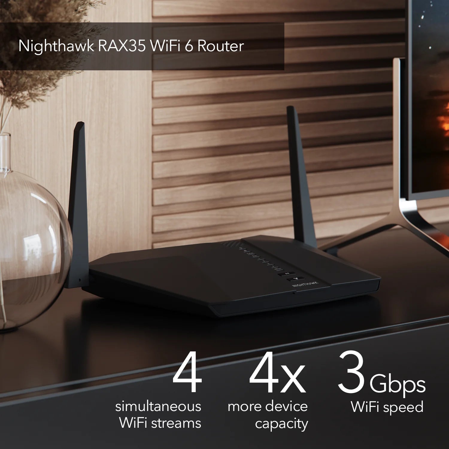 AX3000 WiFi 6 Router M519888