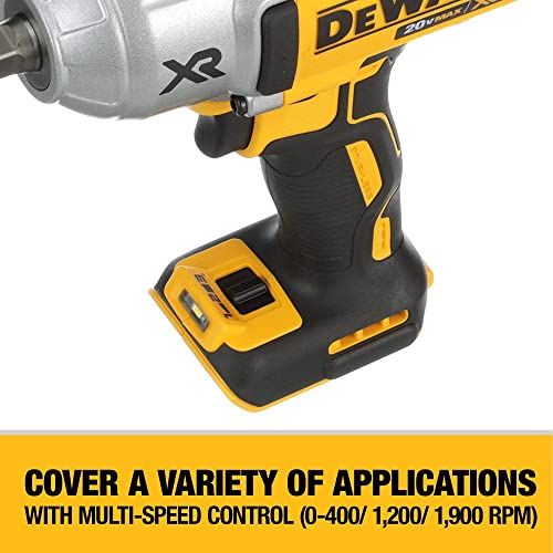 20V Max Brushless High Torque 1/2-Inch Cordless Impact Wrench Kit L8432