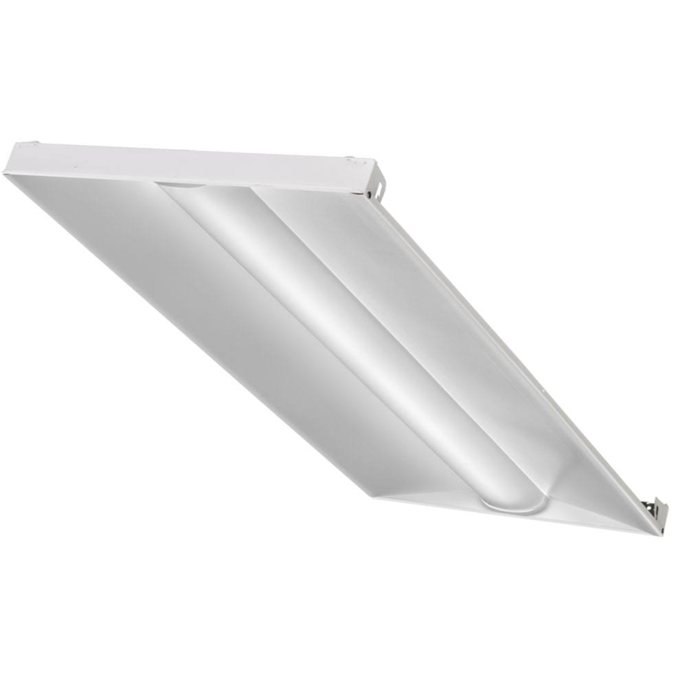 LED Fixture Basket Lensed Troffer 2x4 O104