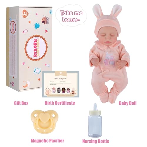 12 Inch Silicone Full Body Reborn Baby Dolls W2532