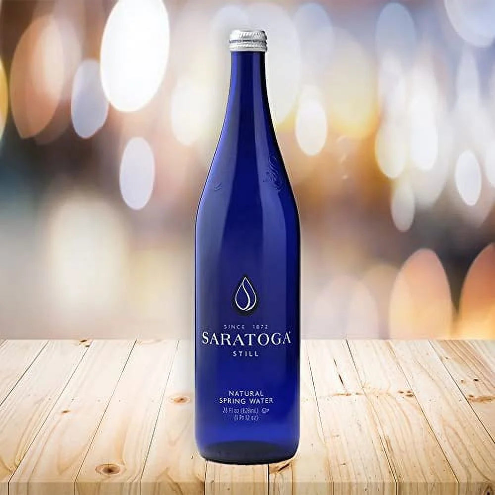 28 Oz Sparkling Spring Water (12 Glass Bottles) Z568
