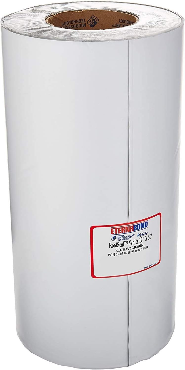 White 12" x 10' RV Repair Tape N85806