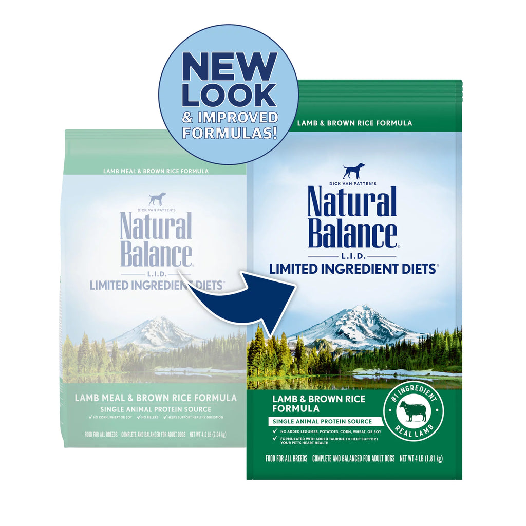 4 Pounds Limited Ingredient Dry Dog Food F3884